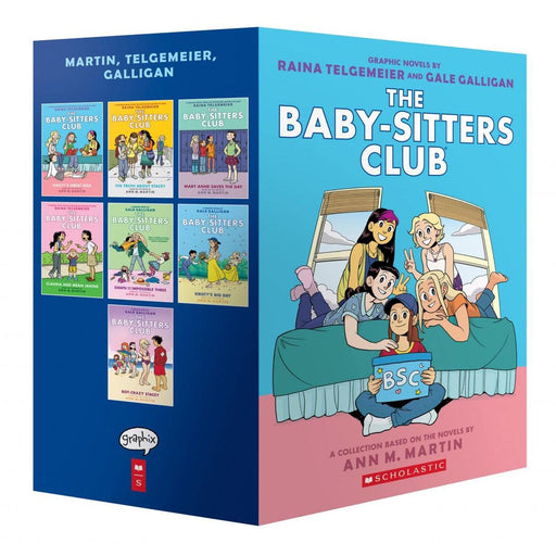 The Baby-Sitters Club Graphic Novels 7 Books Set Collection by Ann M. Martin - The Book Bundle