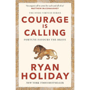 Ryan Holiday Collection 3 Books Set featuring "The Right Thing Right Now," "Discipline Is Destiny," and "Courage Is Calling" by Ryan Holiday.