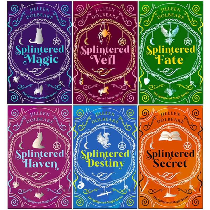 Splintered Magic Series 6 Books Collection Set by Jilleen Dolbeare - Fiction - Paperback