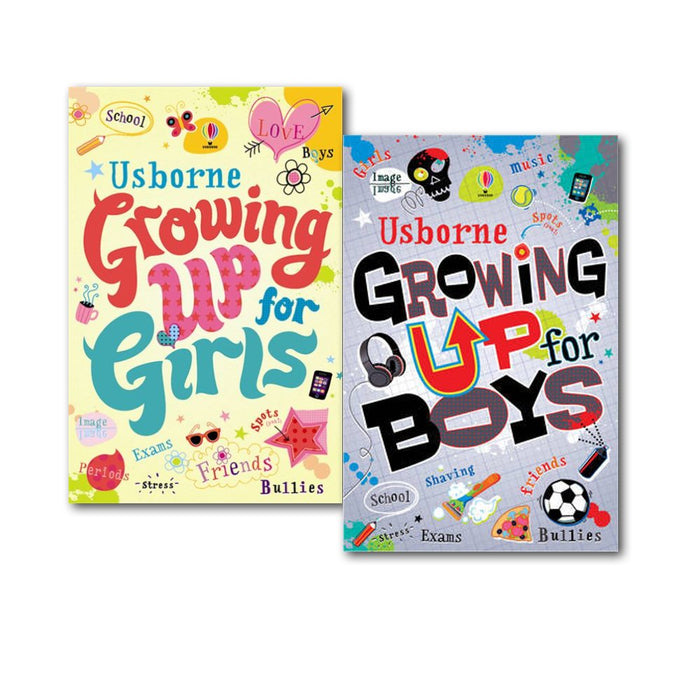 Growing up for Boys and Girls Collection 2 Books Set, (Growing Up for Girls and Growing Up for Boys) - The Book Bundle