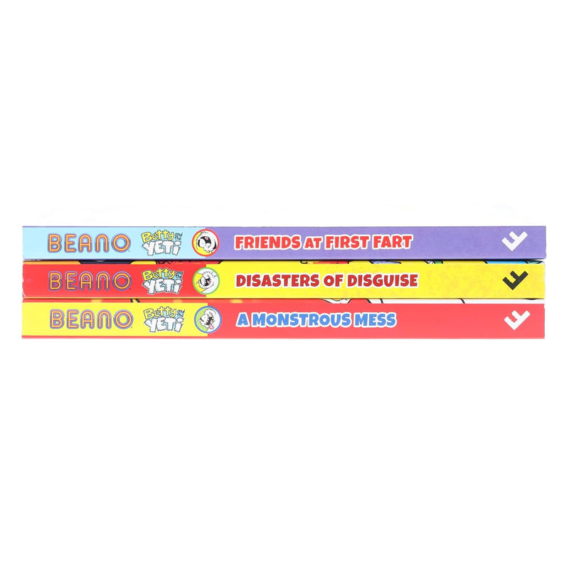 Beano Betty and the Yeti Series 3 Books Collection Set by Hugh Raine & Beano - Fiction - Paperback