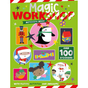 Christmas Books for Children Collection Activity 6 Books Set With Awesome Card Craft & Over 100 Stickers - The Book Bundle