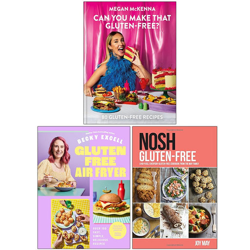 Can You Make That Gluten-Free, Gluten Free Air Fryer, Nosh Gluten-Free 3 Books Collection Set - The Book Bundle