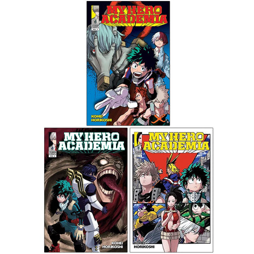 My Hero Academia Volume Vol 3,6,8 By  Kohei Horikoshi 3 Books Collection Set - The Book Bundle