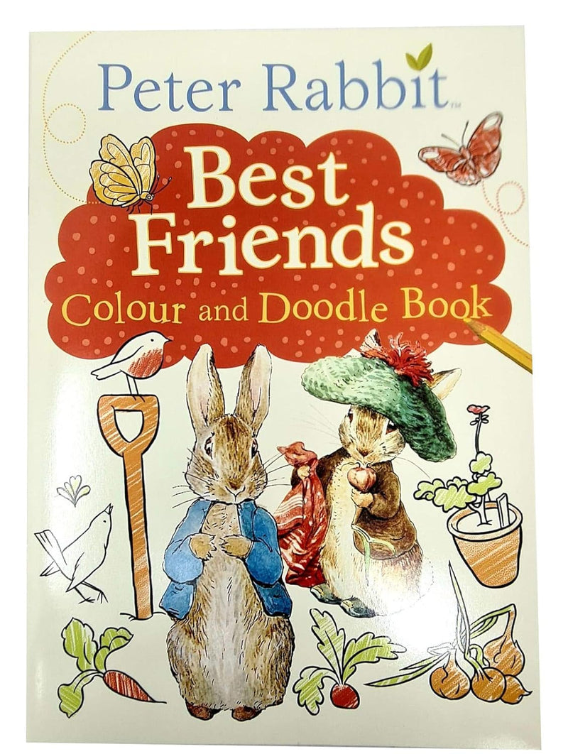 Peter Rabbit Colour And Doodle Book By Beatrix Potter 4 Books Collection Set - Fiction - Paperback - The Book Bundle