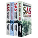 Damien Lewis Collection 4 Books Set (SAS Brothers in Arms, SAS Shadow Raiders, SAS Daggers Drawn In For the Kill and SAS Italian Job) - The Book Bundle