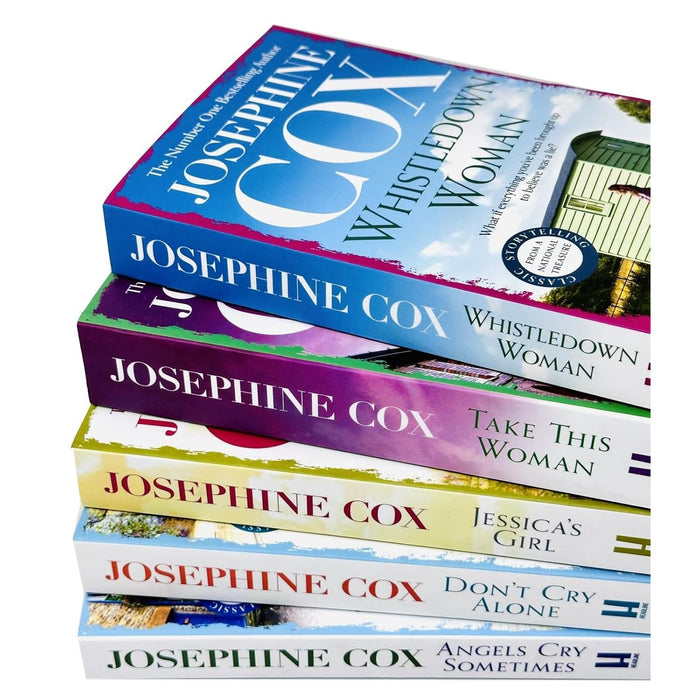 Josephine Cox Collection 5 Books Set (Whistledown Woman, Take this Woman, Jessica's Girl, Don't Cry Alone and Angels Cry Sometimes) - The Book Bundle