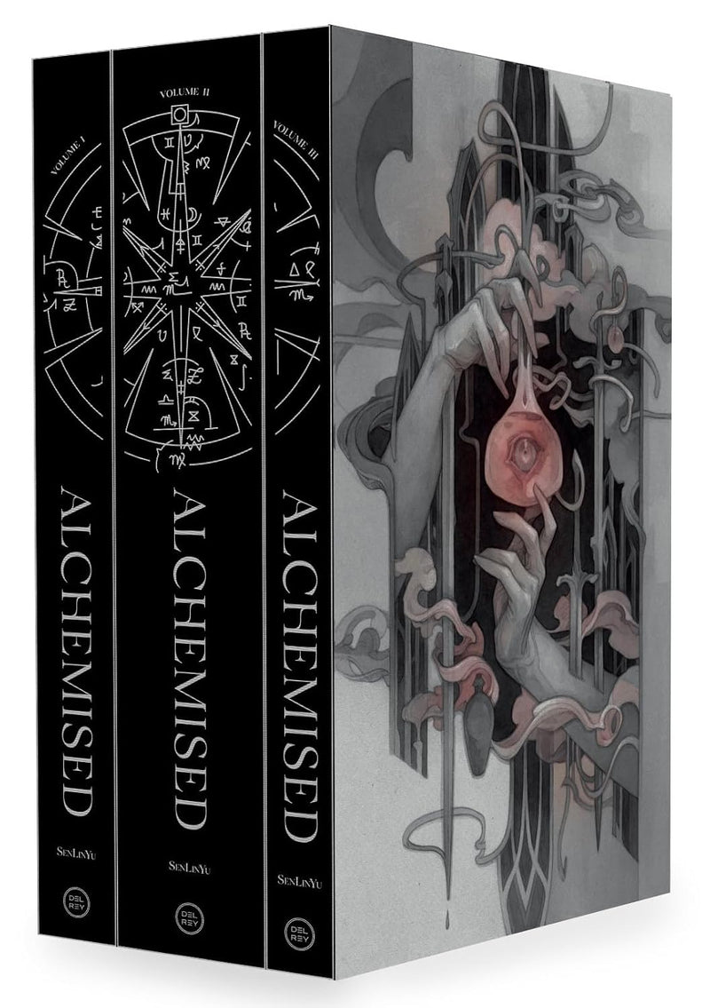 SenLinYu Alchemised Deluxe 3 Volume Hardcover Box Set, Michael Joseph fiction hardback edition