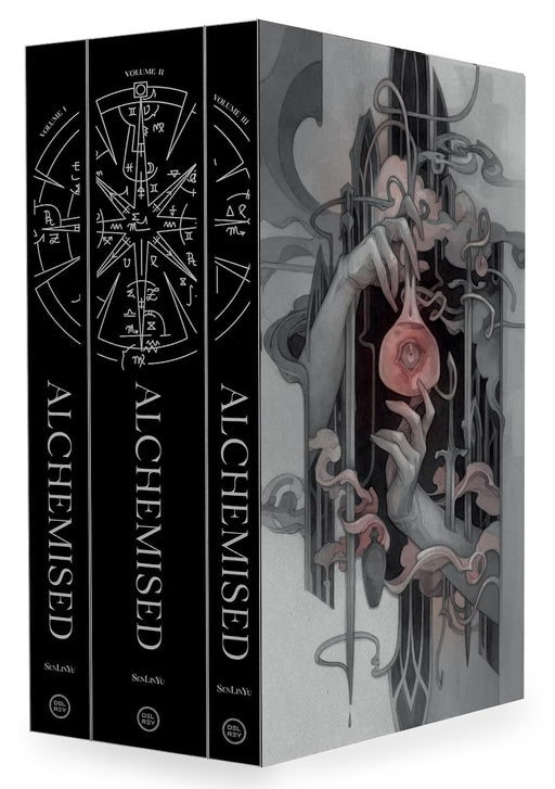 SenLinYu Alchemised Deluxe 3 Volume Hardcover Box Set, Michael Joseph fiction hardback edition