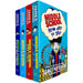 Middle School Series 4 Books Collection Set By James Patterson (Field Trip Fiasco, Master of Disaster, From Hero to Zero and Born to Rock) - The Book Bundle