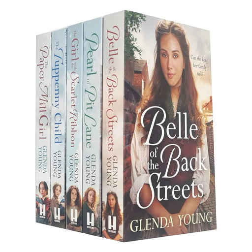 Glenda Young Collection 5 Books Set (Belle of the Back Streets, The Tuppenny Child) - The Book Bundle