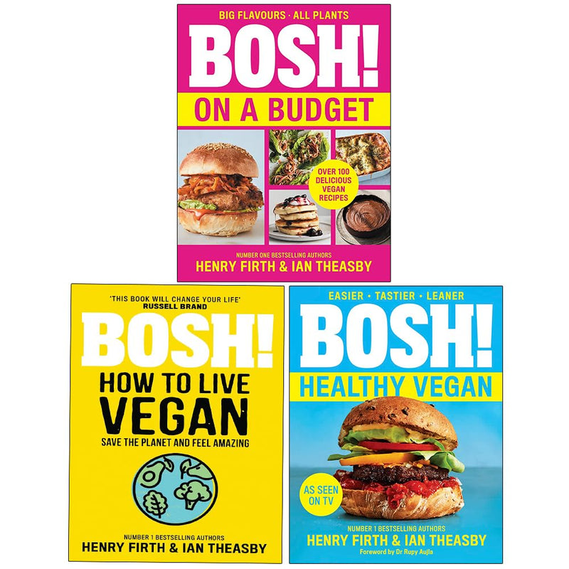 BOSH! 3 Books Collection Set By Henry Firth & Ian Theasby - Non Fiction - Paperback