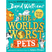 David Walliams 4 Books Collection Set The Worlds Worst Teachers, The World's Worst Monsters (HB) - The Book Bundle