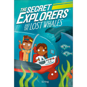 Eight paperback adventure books from The Secret Explorers collection by SJ King, featuring colorful covers and exciting fictional stories.