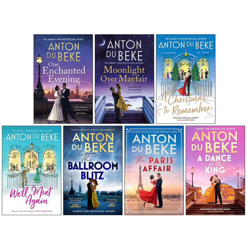 The Buckingham Hotel Series 7 Books Collection Set by Anton Du Beke - Fiction - Paperback