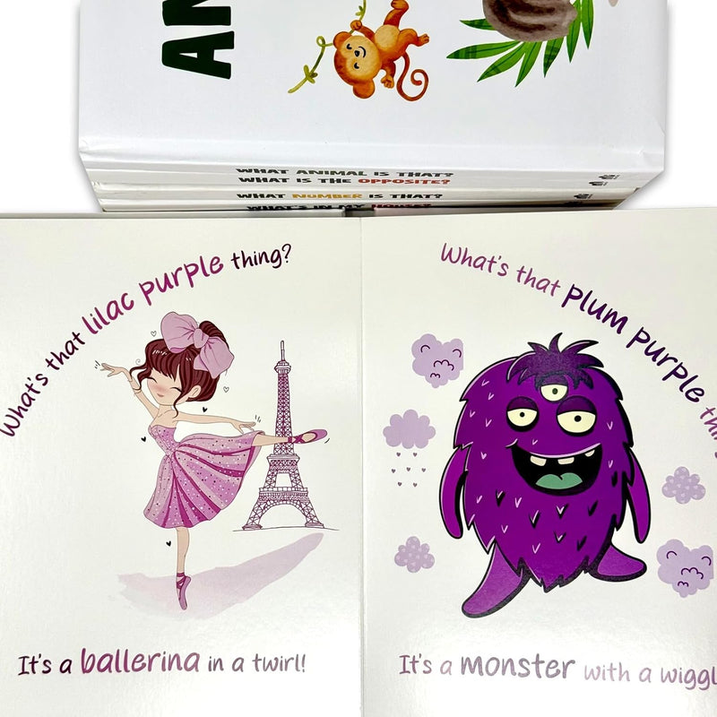 My First Learning 5 Books Collection Set by Moonstone, Colours - Ages 0–2 - Board Book