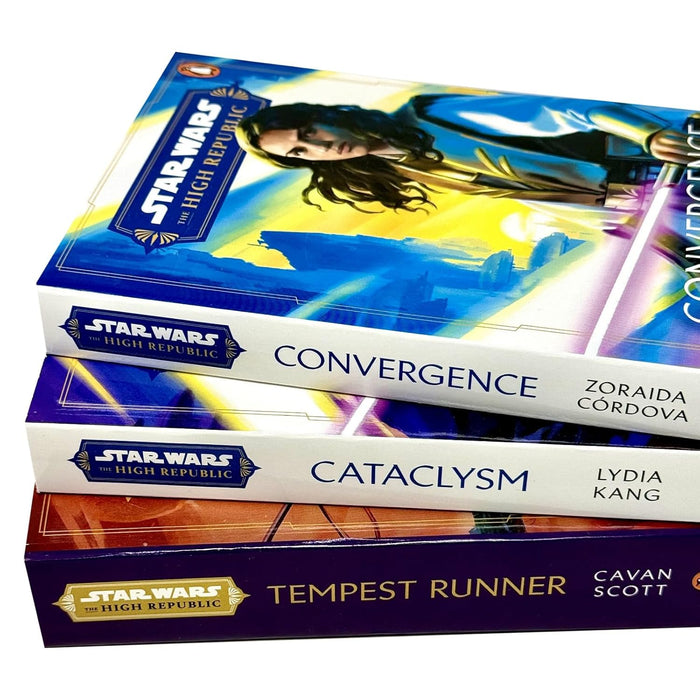 Star Wars High Republic Series 3 Books Collection Set (Books 4-6) (Tempest Runner, Convergence(PB), Cataclysm) - The Book Bundle