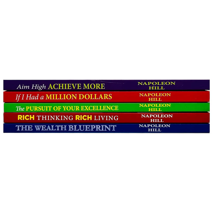 The Hello Money Series Collection 5 Books Set By Napoleon Hill (Aim High Achieve More) - The Book Bundle