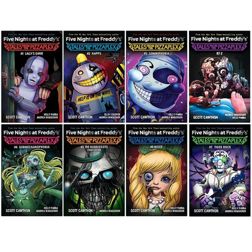 Five Nights at Freddy's: Tales from the Pizzaplex Series 8 Books Collection Set By Scott Cawthon - The Book Bundle