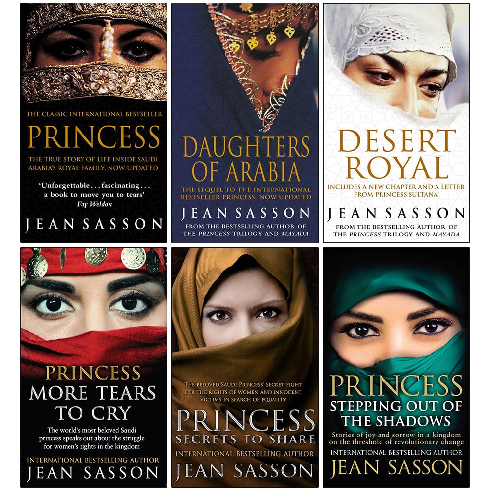 Princess Series | Jean Sasson | 6 Book Set | Fiction | Paperback — The ...