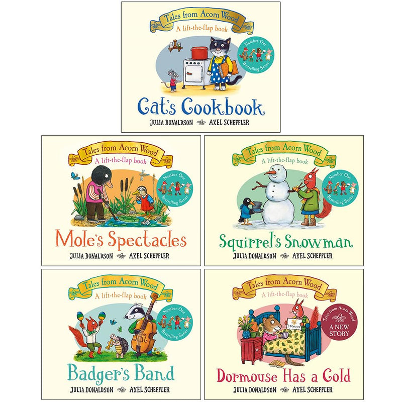 Tales From Acorn Wood 5 Books Collection Set by Julia Donaldson - Fiction - Paperback