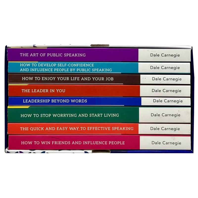 The Ultimate Dale Carnegie 8 Book Collection Box Set (Leadership Beyond Words, The Leader in You, The Art of Public Speaking & More) - The Book Bundle