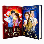 Letters of Enchantment Series 2 Books Collection Set By Rebecca Ross (Divine Rivals & Ruthless Vows) - The Book Bundle