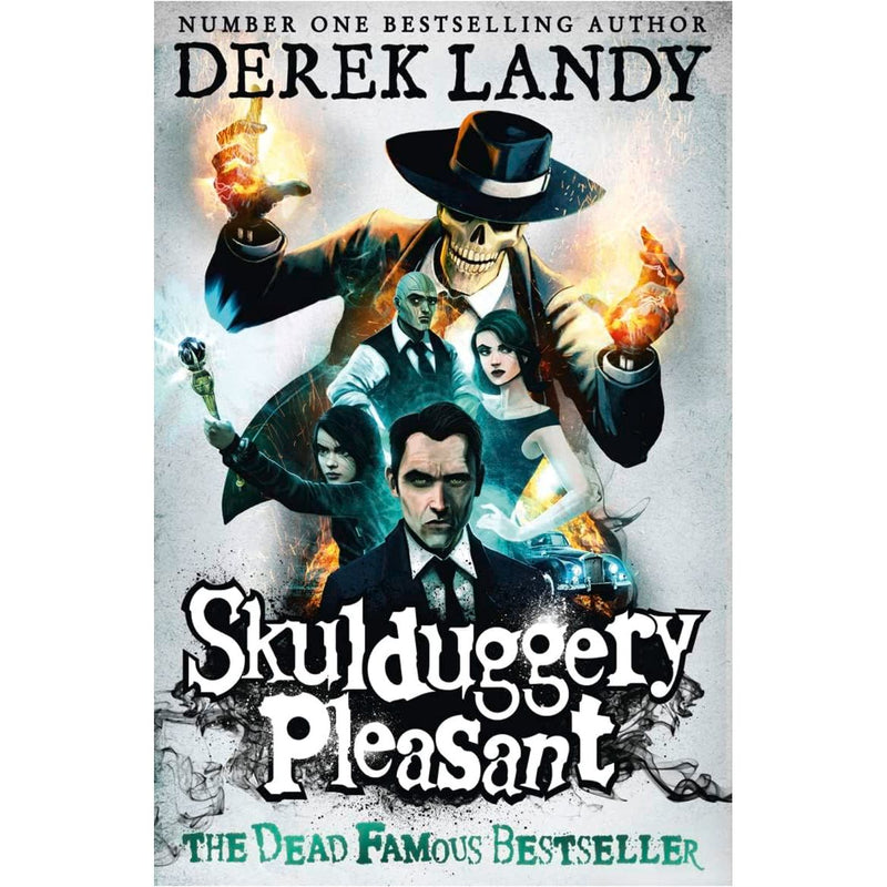 Skulduggery Pleasant Collection 17 Books Set by Derek Landy Apocalypse Kings1-16 - The Book Bundle