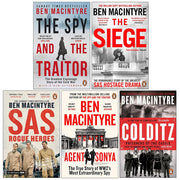 Ben Macintyre Collection by Ben Macintyre 5 Books Collection Set - Non Fiction - Paperback - The Book Bundle