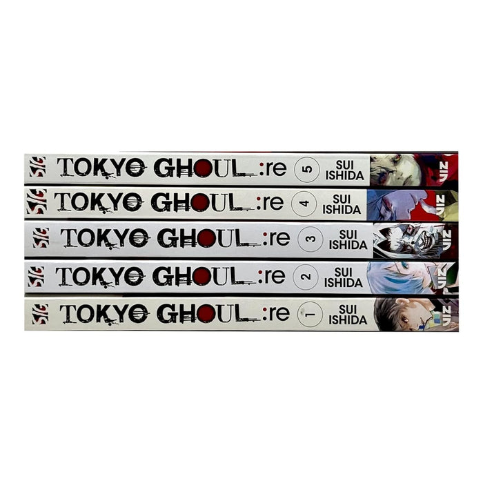 Tokyo Ghoul Re Series Volume 1-5 Collection 5 Books Set by Sui Ishida - The Book Bundle