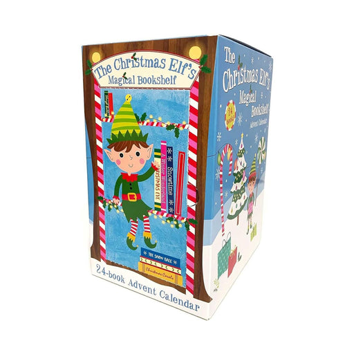 The Christmas Elf's Magical Bookshelf Advent Calendar: Contains 24 books! - The Book Bundle