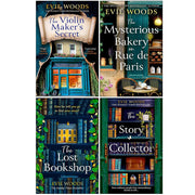 Evie Woods Collection 4 Books Set(The Violin Maker’s Secret, The Mysterious Bakery on Rue de Paris ,The Lost Bookshop & The Story Collector ) - The Book Bundle