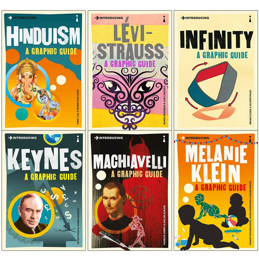 A Graphic Guide Introducing 6 Books Collection Set Introducing Levi-Strauss, Introducing Infinity, Introducing Keynes - The Book Bundle