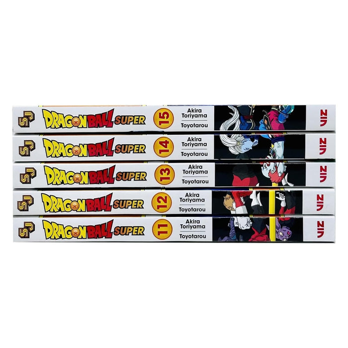 Dragon Ball Super Series Vol 11-15: 5 Books Collection Set By Akira Toriyama - The Book Bundle