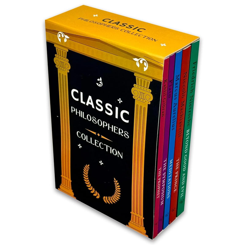 Classic Philosophers Collection 5 Books Box Set Beyond Good And Evil, The Prince, Meditations - Non Fiction - Paperback