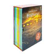 Children's history book set by Jasmine Brooke, includes hardback books on Ancient China, Celts, and discovering the past.