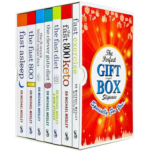 Michael Mosley Collection 7 Books Gift-Box Set (Fast Asleep, The Fast 800) - The Book Bundle