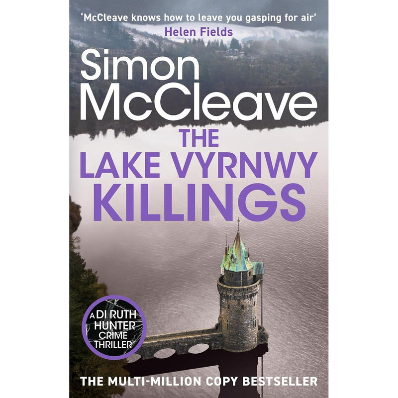 DI Ruth Hunter Series 8-14 Collection 7 Books Set By Simon McCleave (The Menai Bridge Killings, The Conway Harbour Killings, River Seine Killings, Lake Vyrnwy Killings, Chirk Castle Killings & More) - Fiction