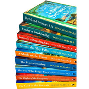 Set of nine fiction books from The Hellenic Collection by Dougie McHale, featuring mixed formats and detailed covers.