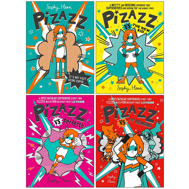 Pizazz Series by Sophy Henn 4 Books Collection Set - Ages 7+ - Paperback - The Book Bundle