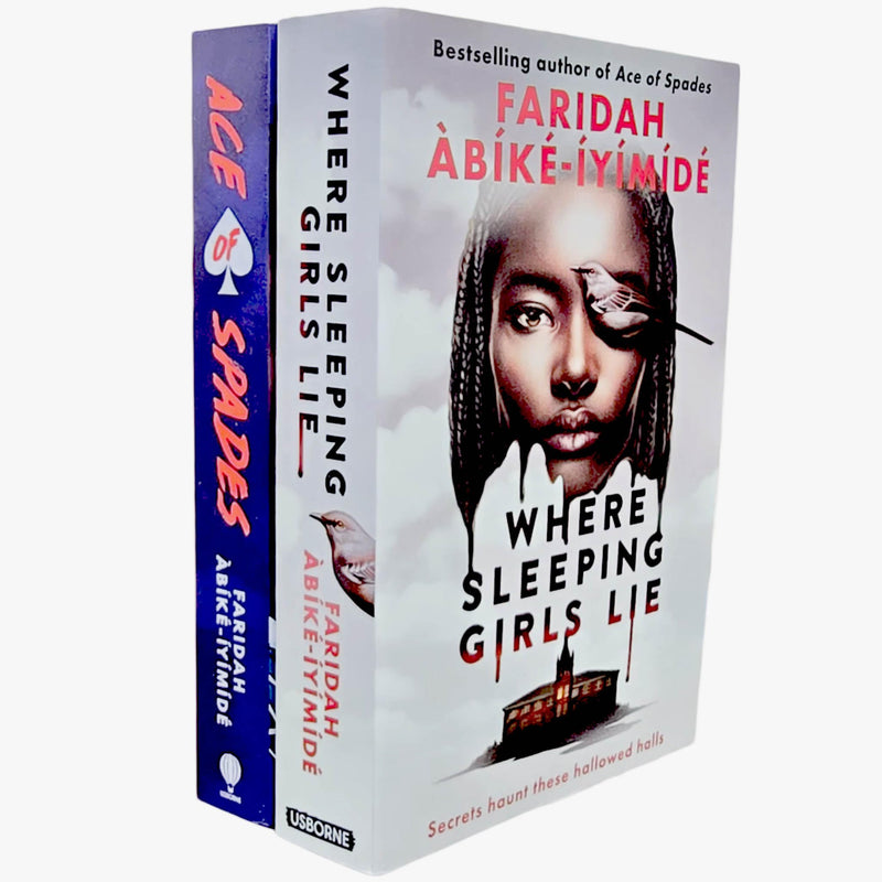 Faridah Abike Iyimide 2 Books Collection Set (Ace Of Spades and Where Sleeping Girls Lie) - The Book Bundle