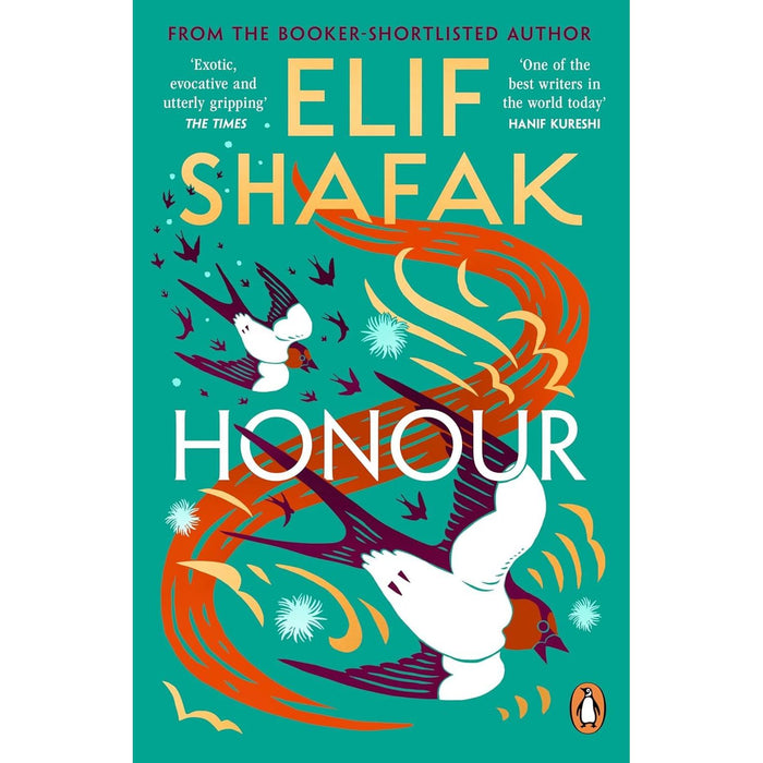 Elif Shafak Collection 3 Books Set (Forty Rules of Love, Bastard of Istanbul, Honour) - The Book Bundle