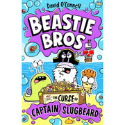 Beastie Bros Series 3 book collection by David O'Connell, including The Cabbage Juice Crime, Dungeons and Dragonflies, and Captain Slugbeard