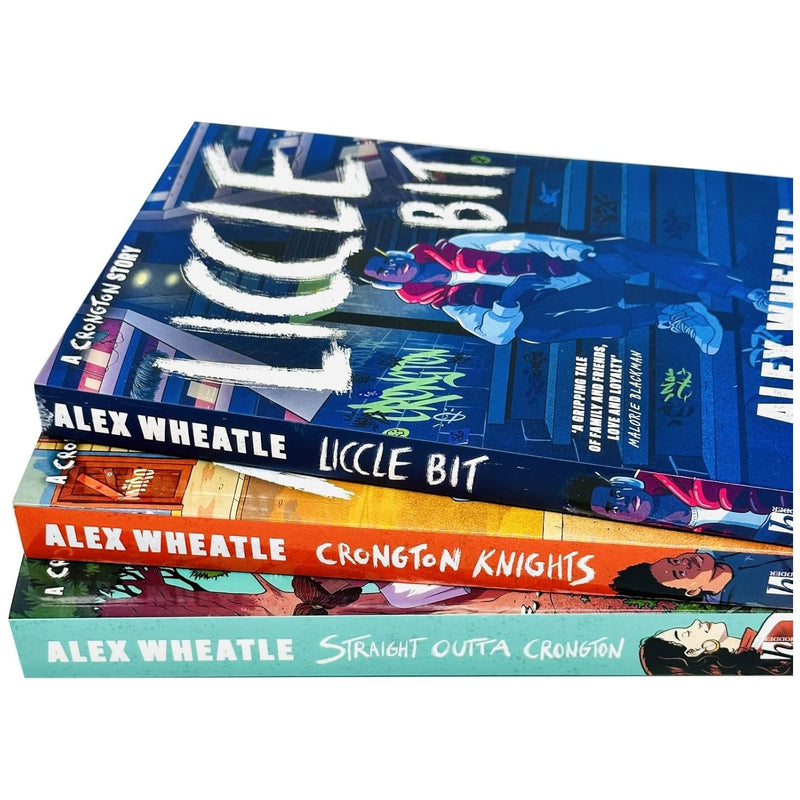 Alex Wheatle Collection 3 Books Set (Liccle Bit, Crongton Knights, Straight Outta Crongton) - The Book Bundle