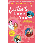Ali Hazelwood Collection of 4 paperback fiction books including Love, Theoretically, The Love Hypothesis, Love on the Brain, and Loathe to Love You.