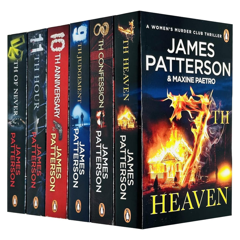Women’s Murder Club Series Books 1 - 12 Collection Set by James Patterson - The Book Bundle
