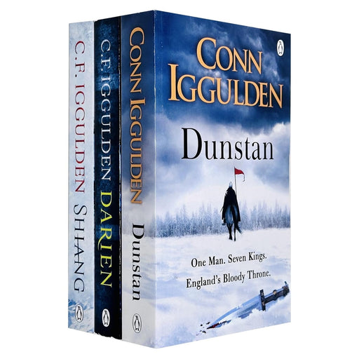 Conn Iggulden 3 Books Collection Set (Dunstan, Shiang and Darien) - The Book Bundle