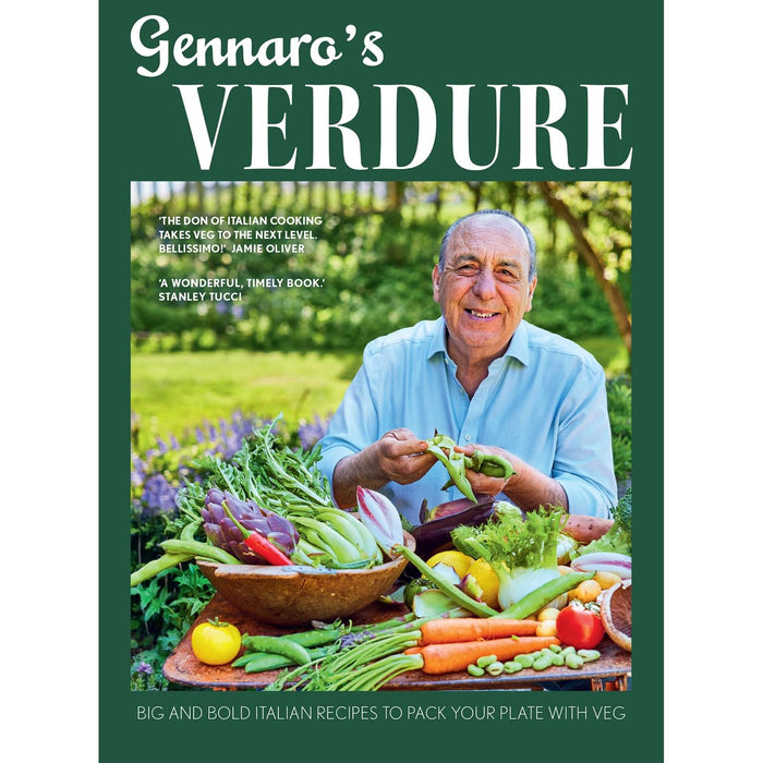 Gennaro's Verdure: From Jamie Oliver's mentor - delicious Italian cookbook recipes that help you to eat more healthy vegetables - The Book Bundle