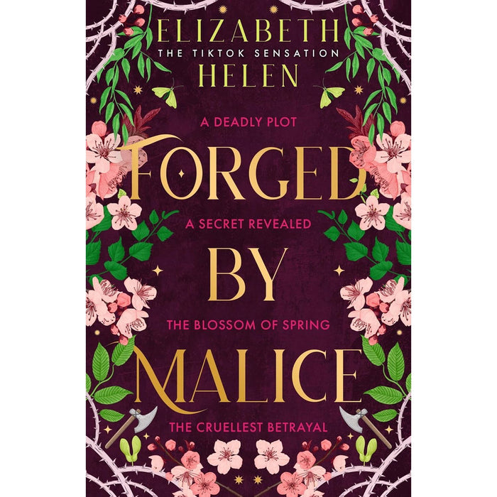 Beasts of the Briar Series 4 Books Collection Set By Elizabeth Helen (Bonded by Thorns, Woven by Gold, Forged by Malice and Broken) - The Book Bundle