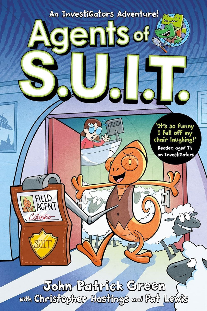 Investigators: Agents Of S.U.I.T. 4 Books Collection Set by John Patrick Green - Fiction